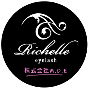 マツエクサロン「Richelle eyelash  [リシェル アイラッシュ]（リシェル　アイラッシュ）」のフッターロゴ