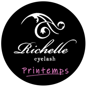海老名にある人気のマツエク・アイラッシュサロン「PRINTEMPS by Richelle eyelash（プランタン　バイ　リシェル　アイラッシュ）」のロゴ
